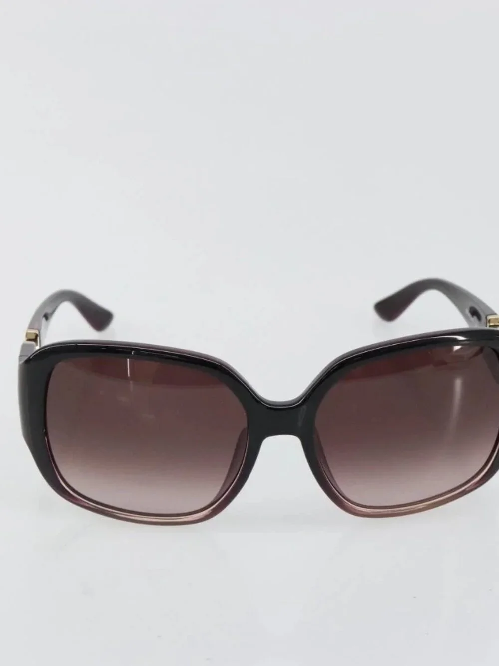 Salvatore Ferragamo Gancini Sunglasses plastic Purple Auth 180951M